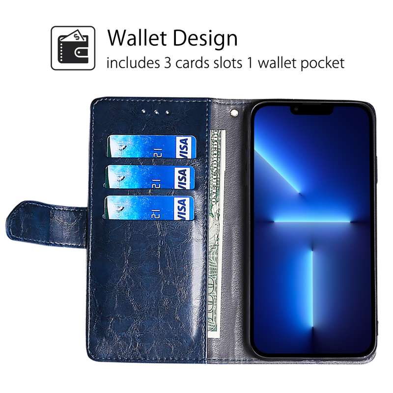 For Xiaomi Redmi Turbo 3 5G Geometric Stitching Leather Phone Case(Blue)