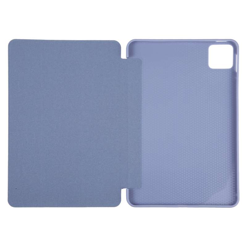 For Xiaomi Pad 6 / Pad 6 Pro Three-fold Holder Flip Tablet Leather Case(Dark Green)
