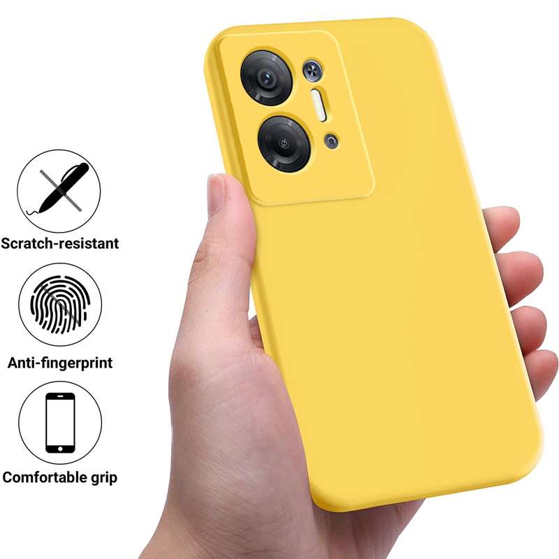 For Infinix Hot 30 5G Pure Color Liquid Silicone Shockproof Phone Case(Black)