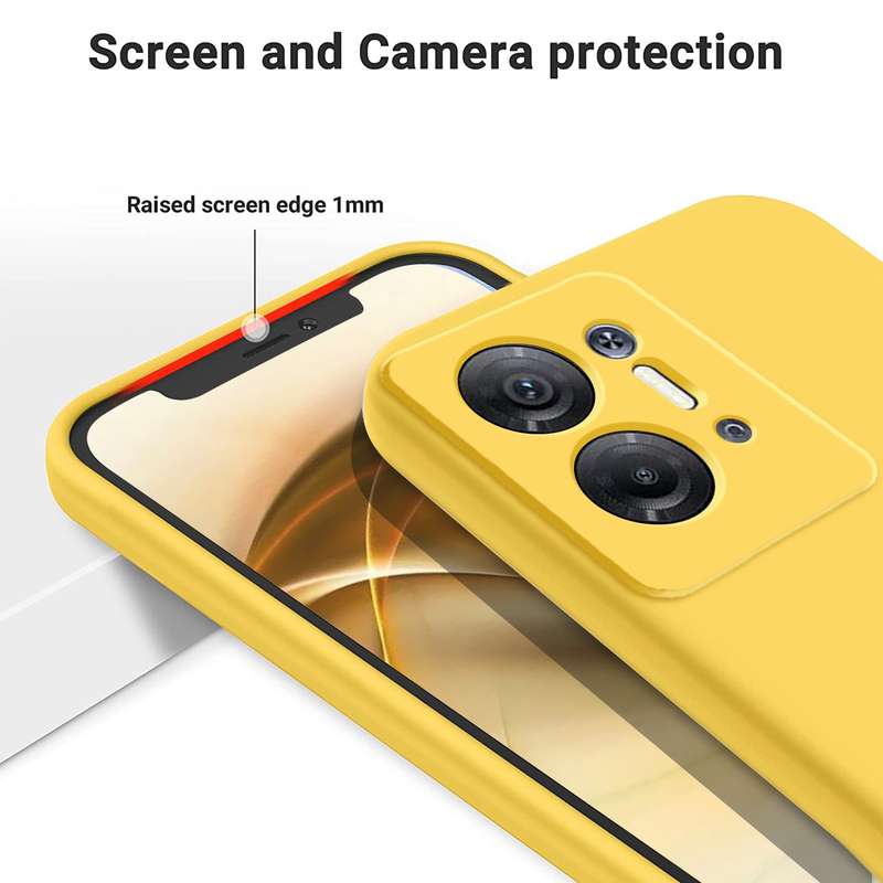 For Infinix Hot 30 5G Pure Color Liquid Silicone Shockproof Phone Case(Black)