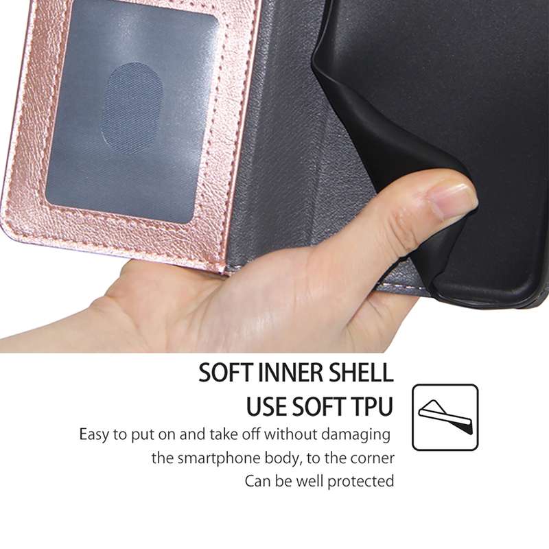 For OPPO Reno11 F 5G Zipper Bag Leather Phone Case(Rose Gold)