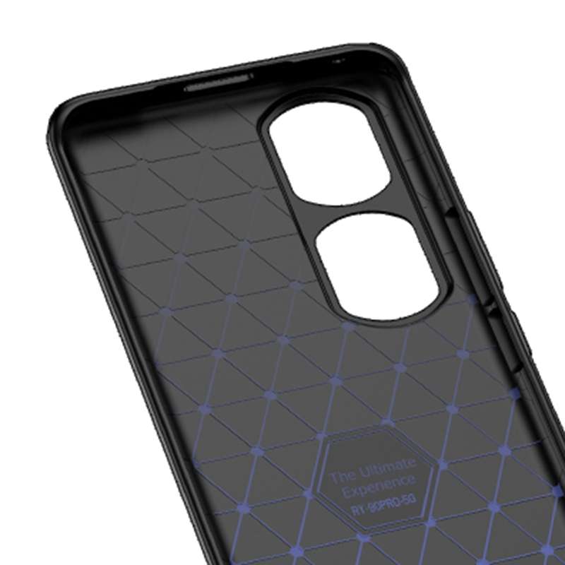 For Honor 90 Pro Litchi Texture Shockproof TPU Phone Case(Black)