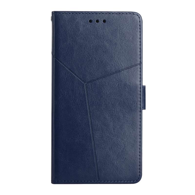 For vivo V27E 4G Global HT01 Y-shaped Pattern Flip Leather Phone Case(Red)