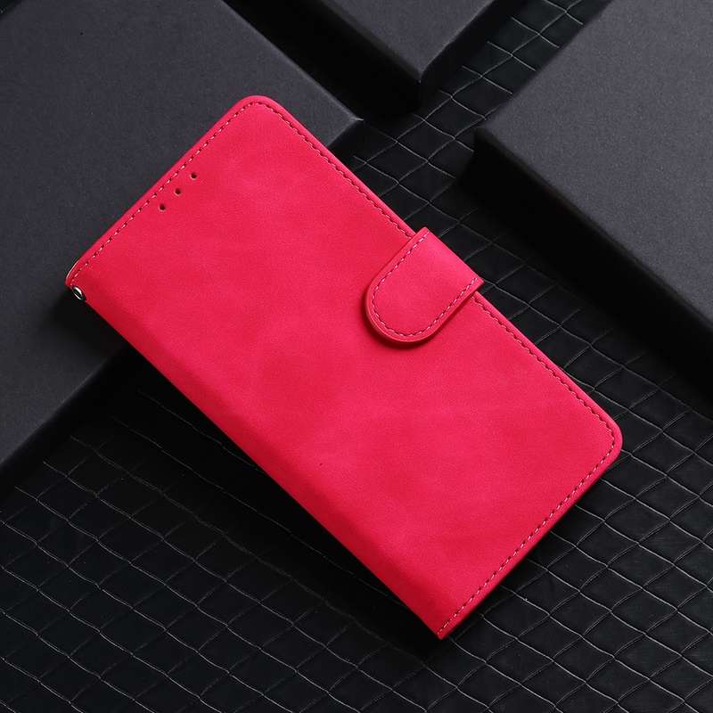 For vivo Y17s 4G Skin Feel Magnetic Flip Leather Phone Case(Green)