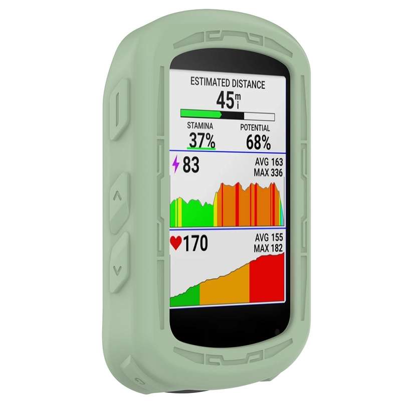 For Garmin Edge 840 / Edge 540 Stopwatch Armor Silicone Protective Case(Midnight Blue)