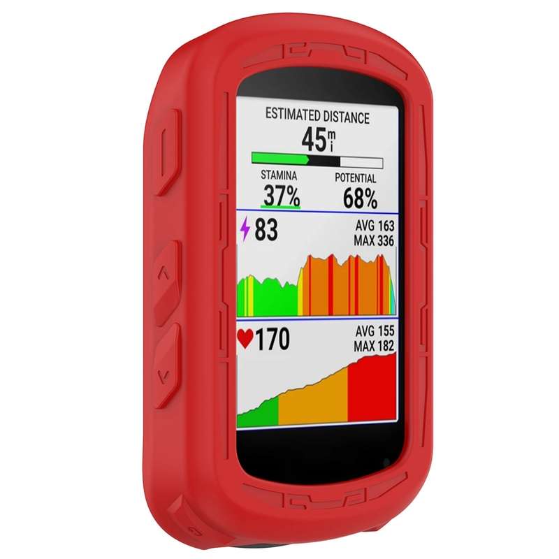 For Garmin Edge 840 / Edge 540 Stopwatch Armor Silicone Protective Case(Midnight Blue)