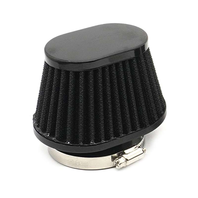 51mm XH-UN073 Mushroom Head Style Car Modified Air Filter Motorcycle Exhaust Filter(Black)