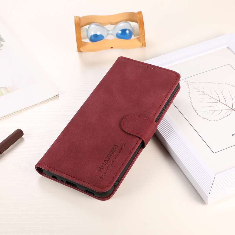 For Xiaomi 14 Ultra KHAZNEH Matte Texture Leather Phone Case(Red)