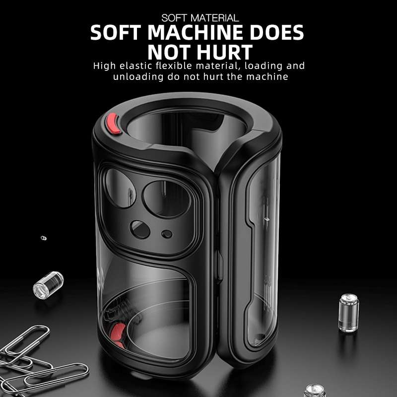 For iPhone SE 2022 / SE 2020 / 8 / 7 iPAKY Dawn Series Airbag Shockproof TPU Case(Black)