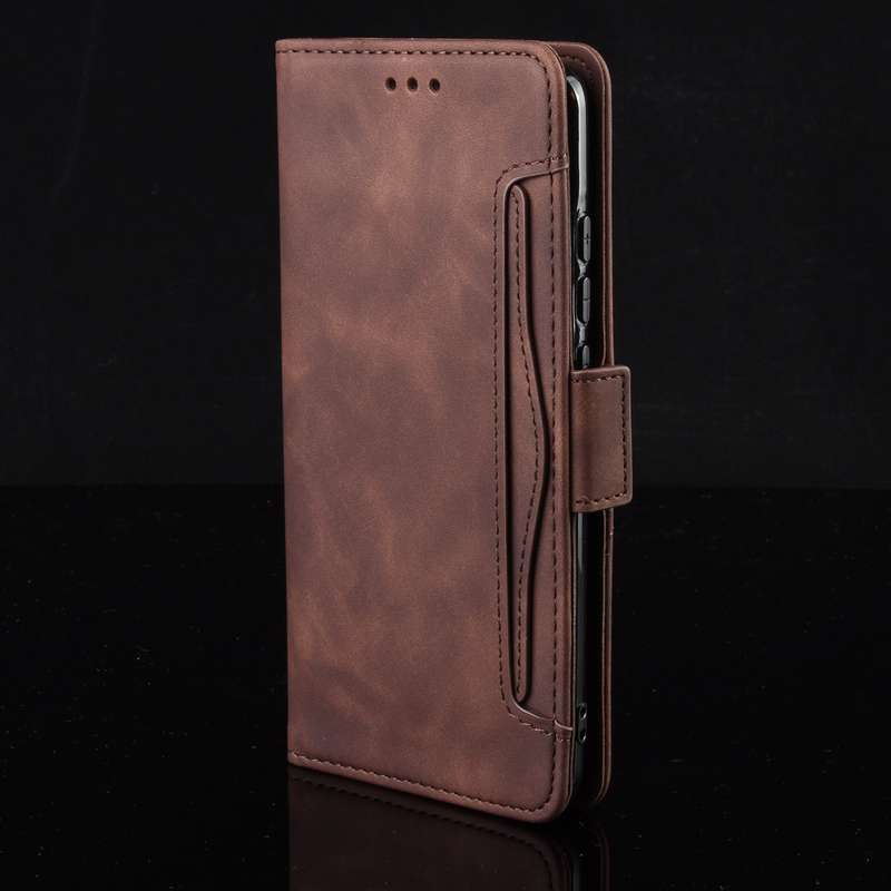 For vivo V30 5G / V30 Pro 5G Skin Feel Calf Texture Card Slots Leather Phone Case(Black)