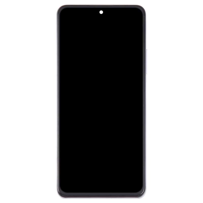 OLED LCD Screen For Xiaomi Redmi K40 Pro Digitizer Full Assembly with Frame(Silver)