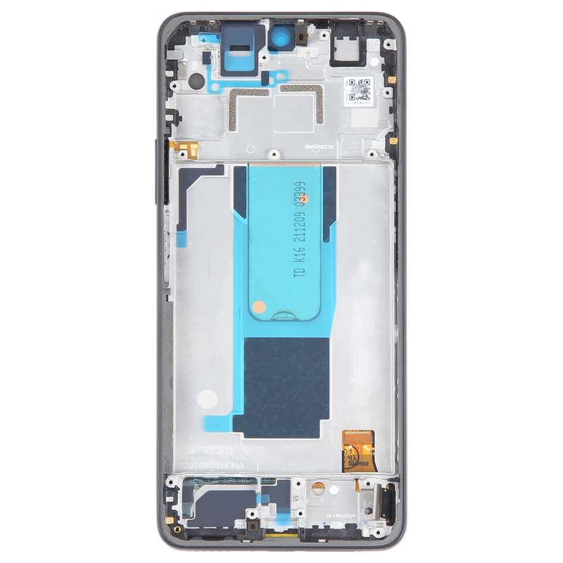 For Xiaomi Redmi Note 11 Pro+ 5G LCD Screen Digitizer Full Assembly with Frame(Black)