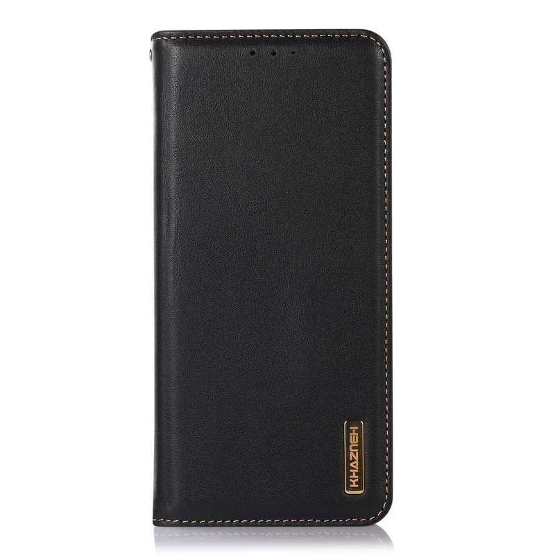 OPPO Reno10 5G / 10 Pro 5G Global KHAZNEH Nappa Top Layer Cowhide Leather Phone Case(Brown)