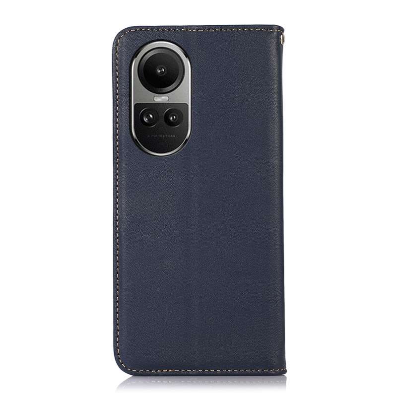 OPPO Reno10 5G / 10 Pro 5G Global KHAZNEH Nappa Top Layer Cowhide Leather Phone Case(Brown)