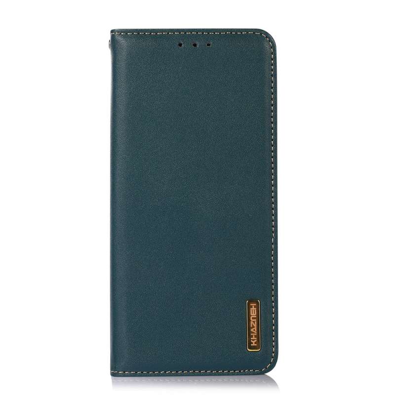 OPPO Reno10 5G / 10 Pro 5G Global KHAZNEH Nappa Top Layer Cowhide Leather Phone Case(Brown)