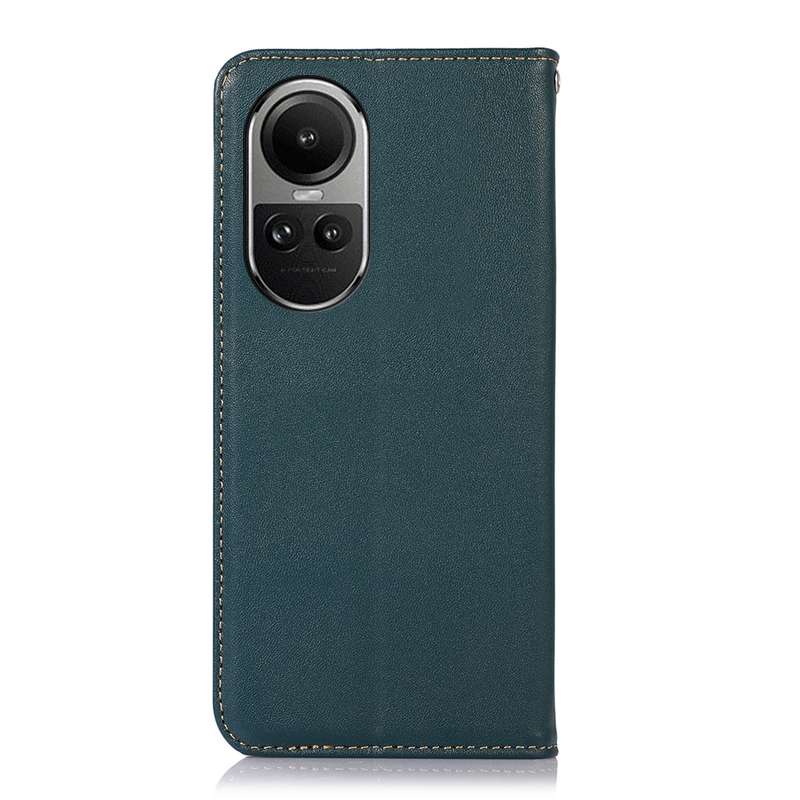 OPPO Reno10 5G / 10 Pro 5G Global KHAZNEH Nappa Top Layer Cowhide Leather Phone Case(Brown)