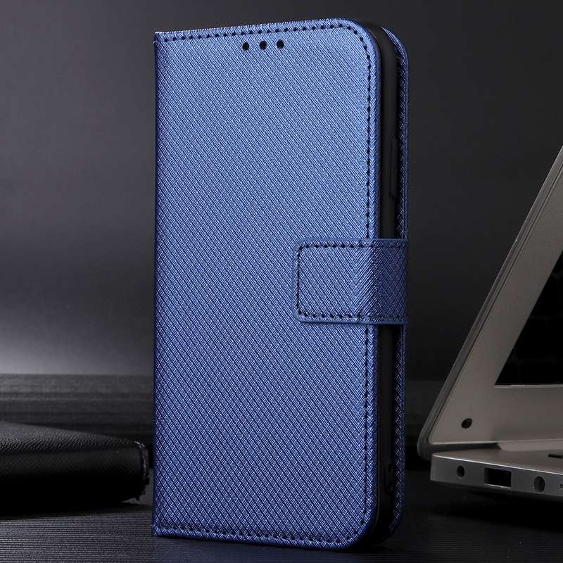 For Xiaomi 14 Diamond Texture Leather Phone Case(Blue)