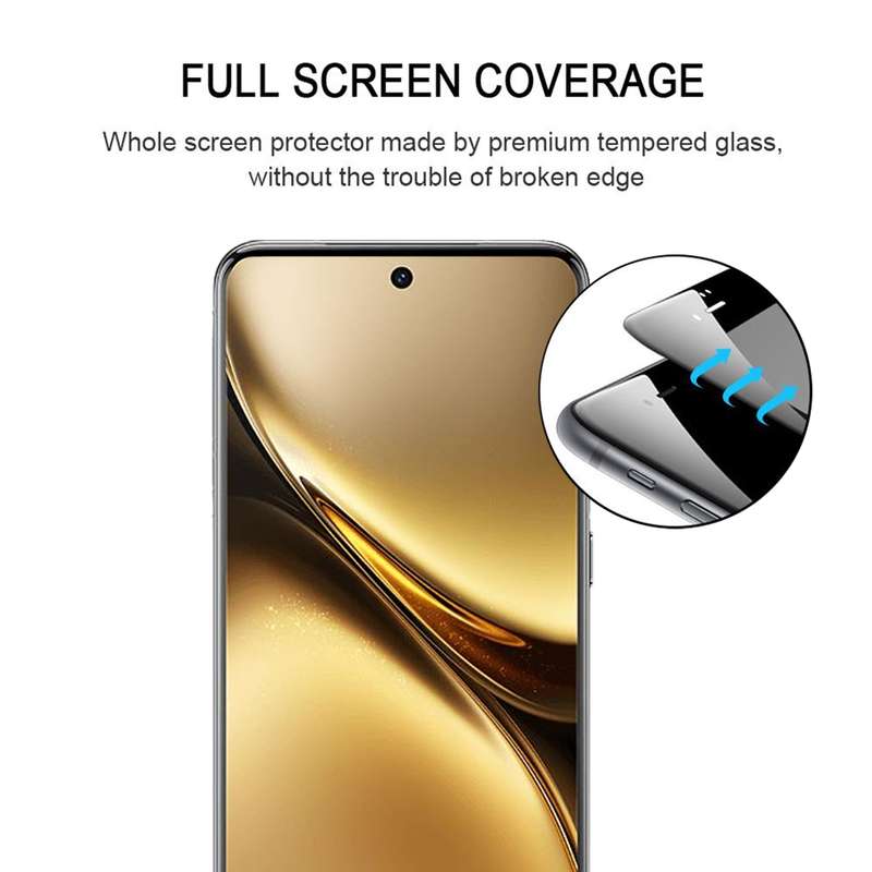 For vivo X200 3D Curved Edge Full Screen Tempered Glass Film