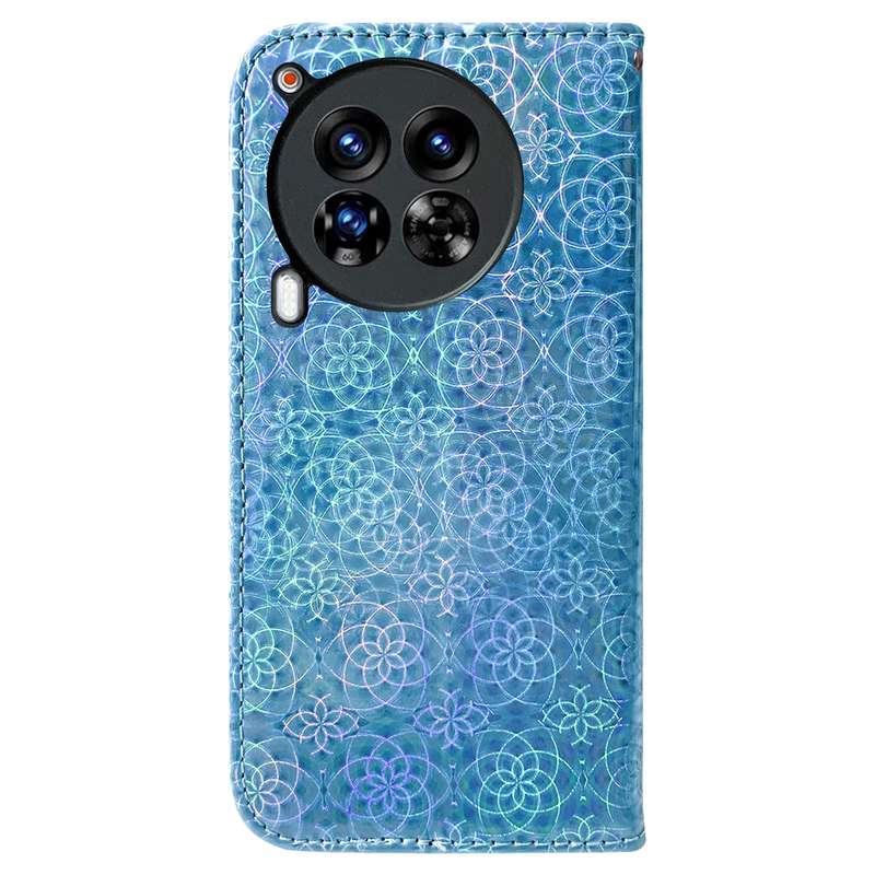 For Tecno Camon 30 Premier 5G Colorful Magnetic Buckle Leather Phone Case(Blue)