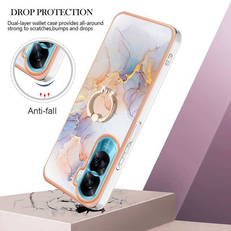 For vivo V25 5G/V25e 4G Calf Texture Zipper Leather Phone Case(Blue)