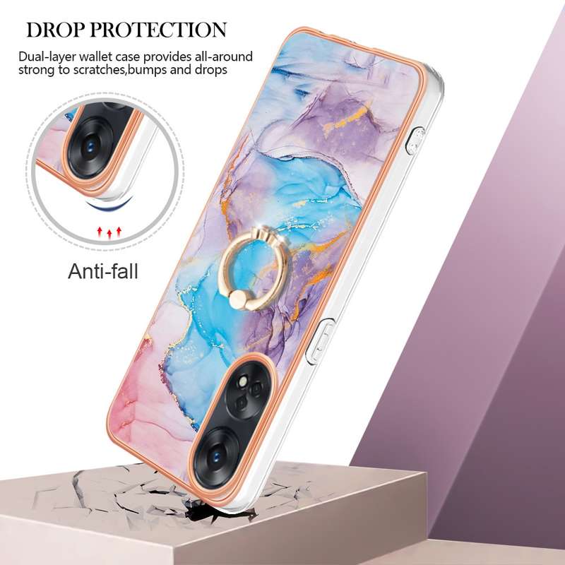 For Samsung Galaxy A54 5G / A54 4G JEEHOOD Retro Magnetic Detachable Protective Phone Case with Wall