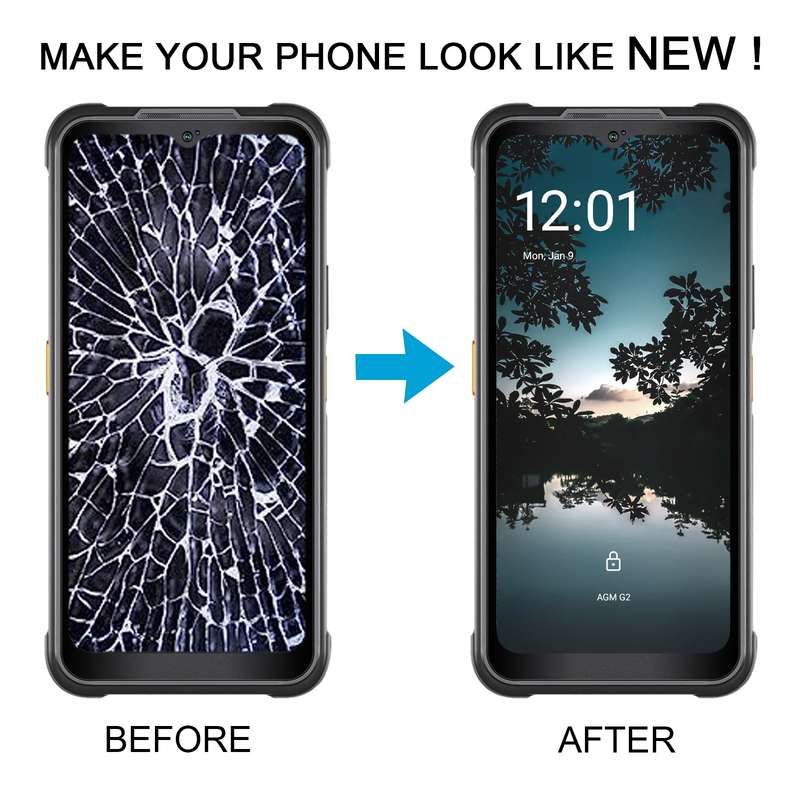 LCD Screen For AGM G2 with Digitizer Full Assembly