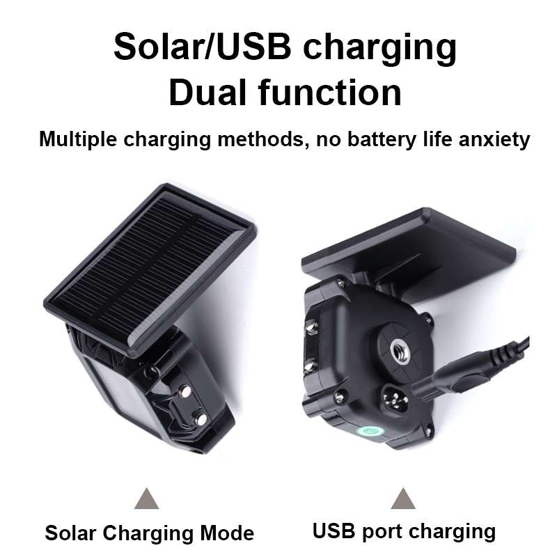M9 Color Screen Motorcycle Solar Wireless Tire Pressure Monitor With Rear Mirror Bolt Mount