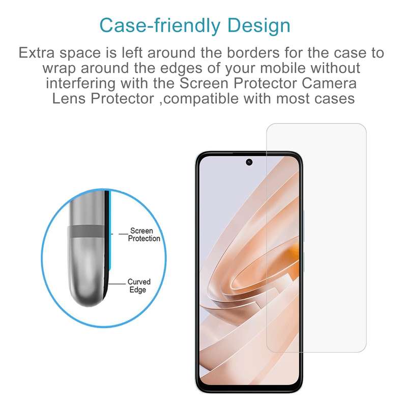 For Xiaomi Poco M6 Plus 5G 10pcs 0.26mm 9H 2.5D Tempered Glass Film