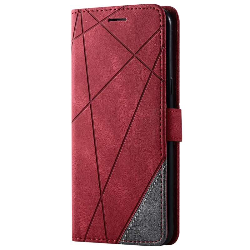 For Samsung Galaxy S8 Plus Skin Feel Splicing Horizontal Flip Leather Case with Holder & Card Slots