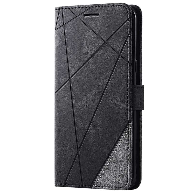 For Samsung Galaxy S8 Plus Skin Feel Splicing Horizontal Flip Leather Case with Holder & Card Slots