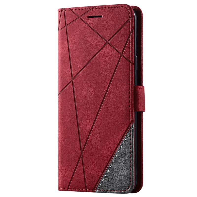 For Samsung Galaxy S9 Plus Skin Feel Splicing Horizontal Flip Leather Case with Holder & Card Slots