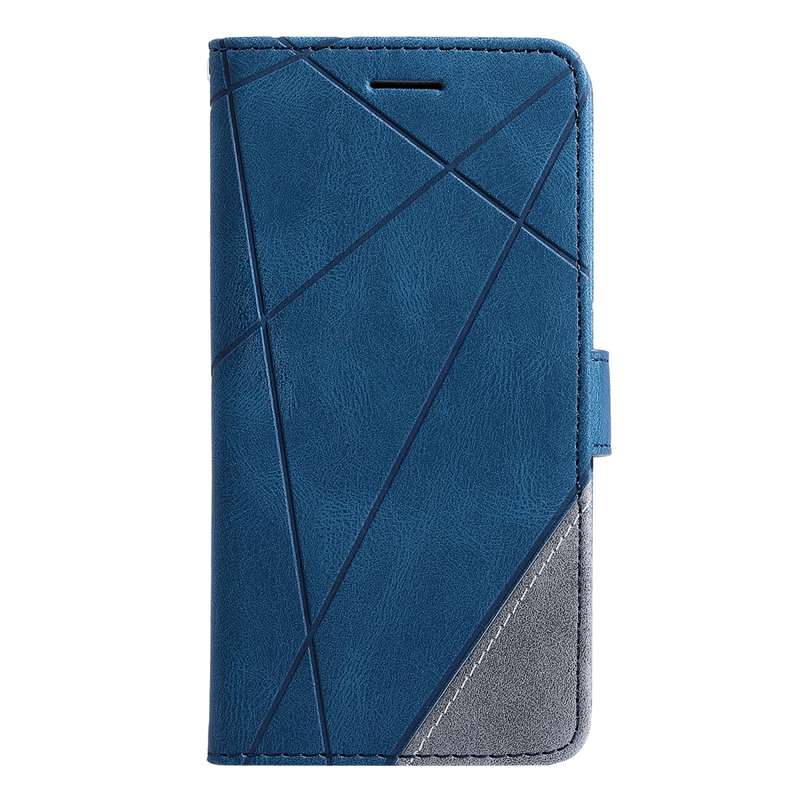 For Samsung Galaxy J6 Skin Feel Splicing Horizontal Flip Leather Case with Holder & Card Slots & Wal