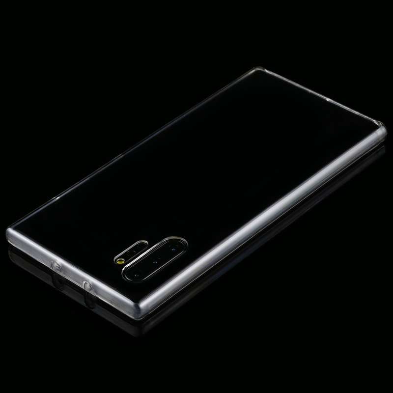 For Samsung Galaxy Note10 Plus PC+TPU Ultra-Thin Double-Sided All-Inclusive Transparent Mobile Phone