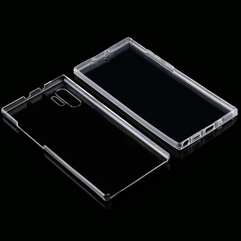 For Samsung Galaxy Note10 Plus PC+TPU Ultra-Thin Double-Sided All-Inclusive Transparent Mobile Phone