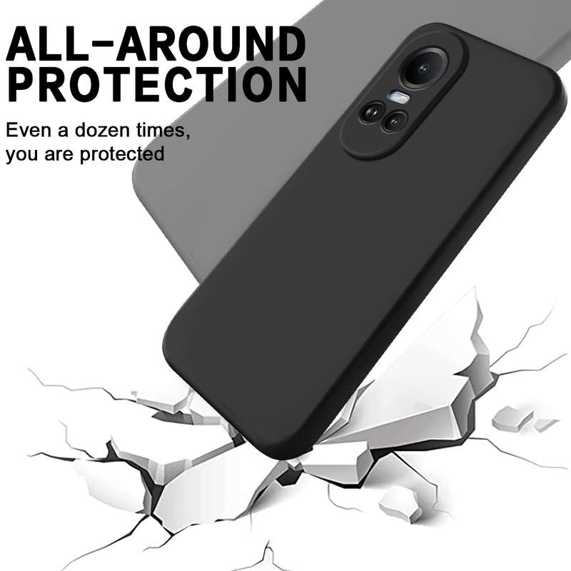 For OPPO Reno10 / Reno10 Pro Global Pure Color Liquid Silicone Shockproof Phone Case(Green)
