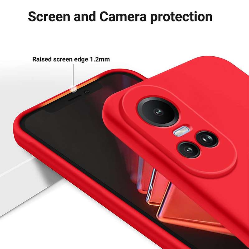 For OPPO Reno10 / Reno10 Pro Global Pure Color Liquid Silicone Shockproof Phone Case(Green)