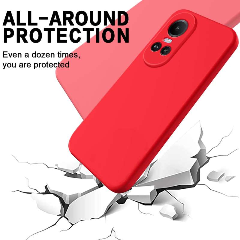 For OPPO Reno10 / Reno10 Pro Global Pure Color Liquid Silicone Shockproof Phone Case(Green)