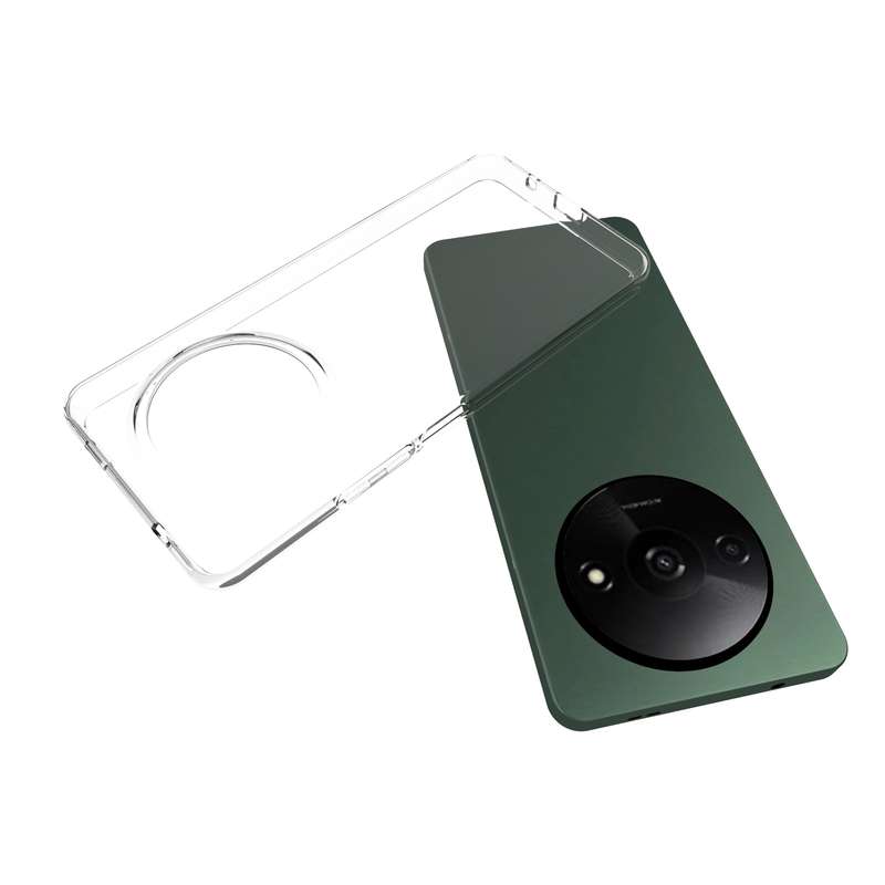 For Xiaomi Redmi A3 Waterproof Texture TPU Phone Case(Transparent)