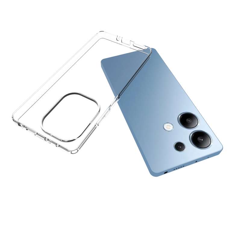For Xiaomi Redmi Note 13 Pro 4G Waterproof Texture TPU Phone Case(Transparent)