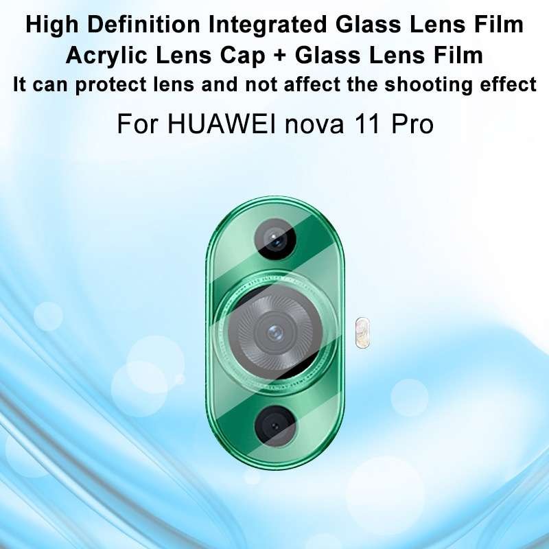 For Huawei nova 11 Pro/nova 11 Ultra imak Integrated Rear Camera Lens Tempered Glass Film