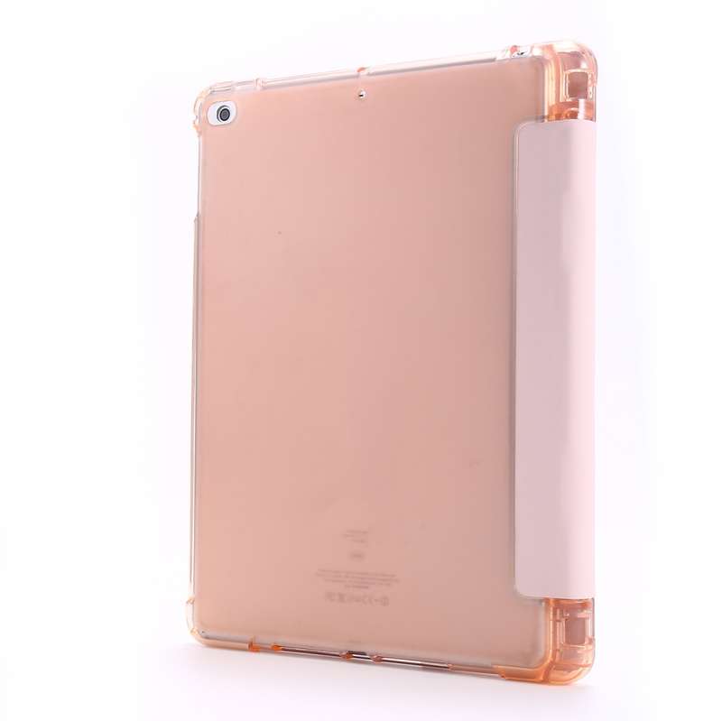 For iPad 9.7 (2018) & (2017) Airbag Deformation Horizontal Flip Leather Case with Holder & Pen Holde