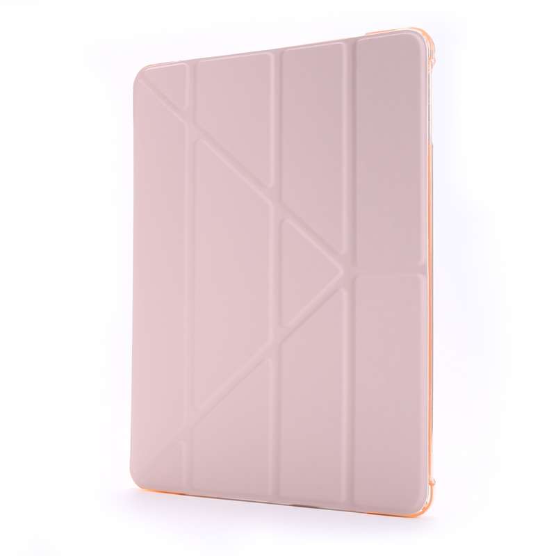 For iPad Air 2 Airbag Deformation Horizontal Flip Leather Case with Holder & Pen Holder(Black)