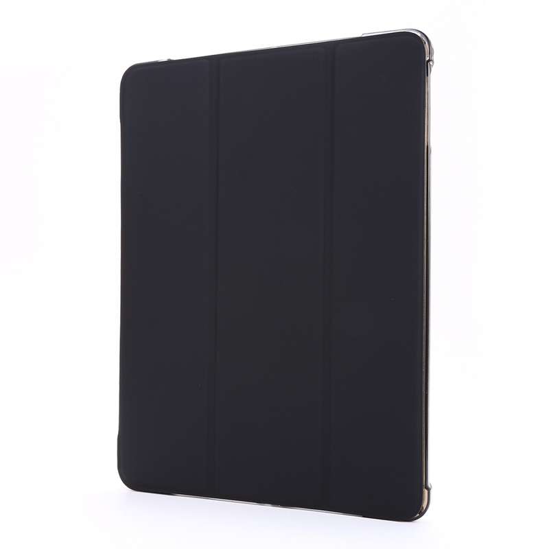 For iPad Air 2 Airbag Horizontal Flip Leather Case with Three-fold Holder & Pen Holder(Dark Green)
