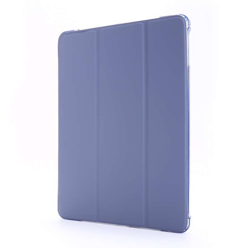 For iPad Air 2 Airbag Horizontal Flip Leather Case with Three-fold Holder & Pen Holder(Dark Green)