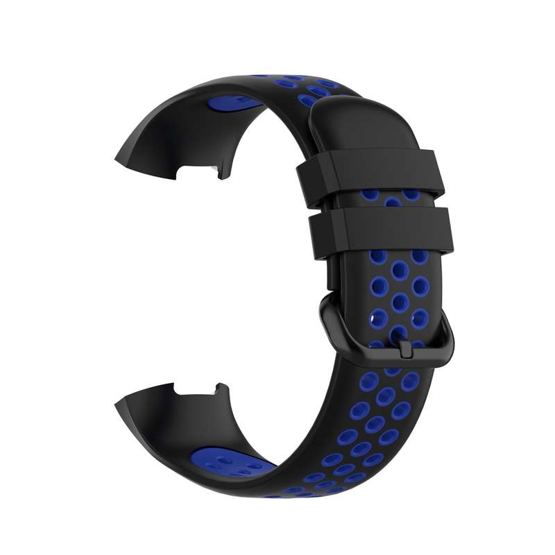 For Fitbit Charge 4 / Charge 3 / Charge 3 SE Watch Button Two Colors Silicone Replacement Strap Watc