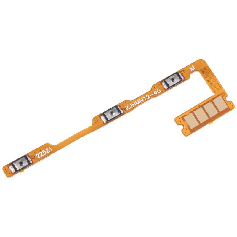 For Xiaomi Redmi Note 12 4G OEM Power Button & Volume Button Flex Cable
