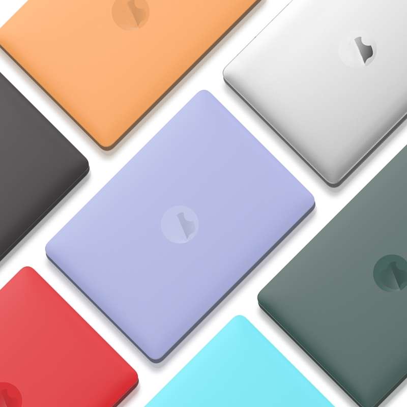For Macbook Air 13.3 inch A1466 / A1369 Frosted Translucent Laptop Protective Case(Light Grey)