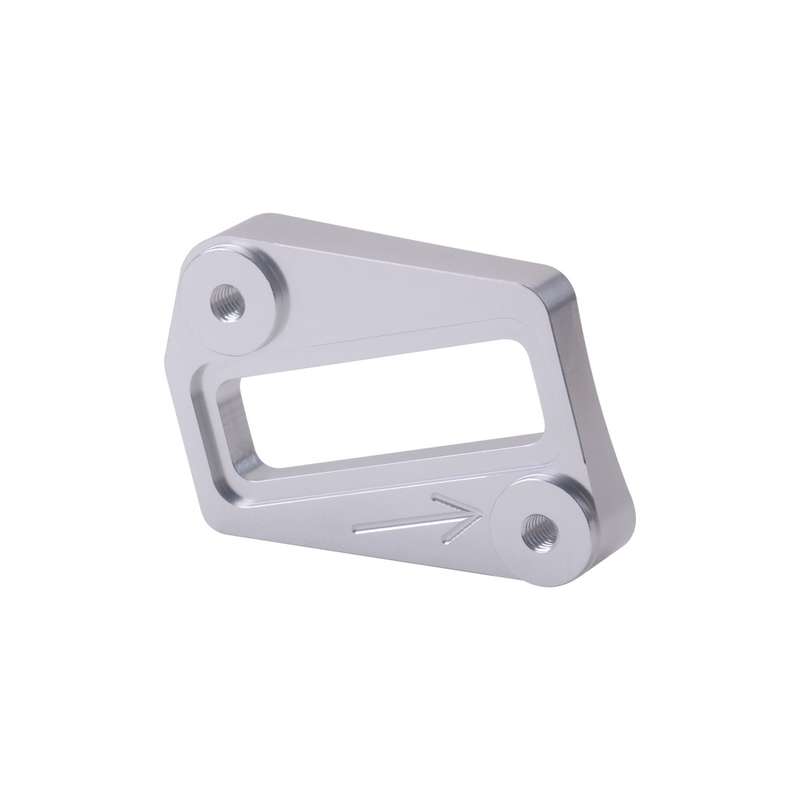 Aluminum LS3 MAF Mass Air Flow Sensor Weld Bung for LS Custom Intake Tube(Silver)