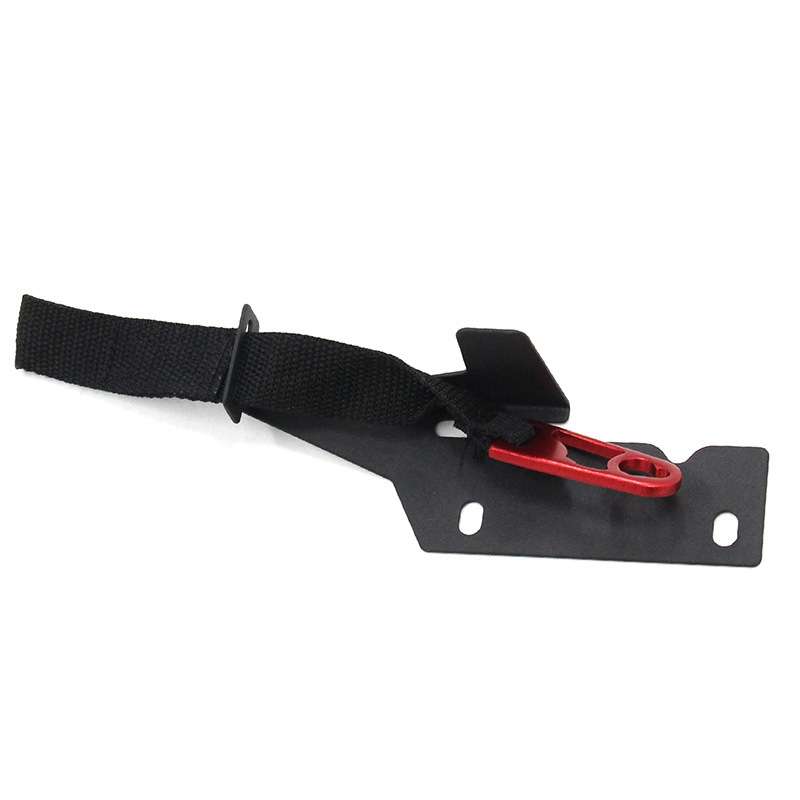 For Ford F-150 2009-2018 Car Rear Seat Release Belt with Buckle(Silver)