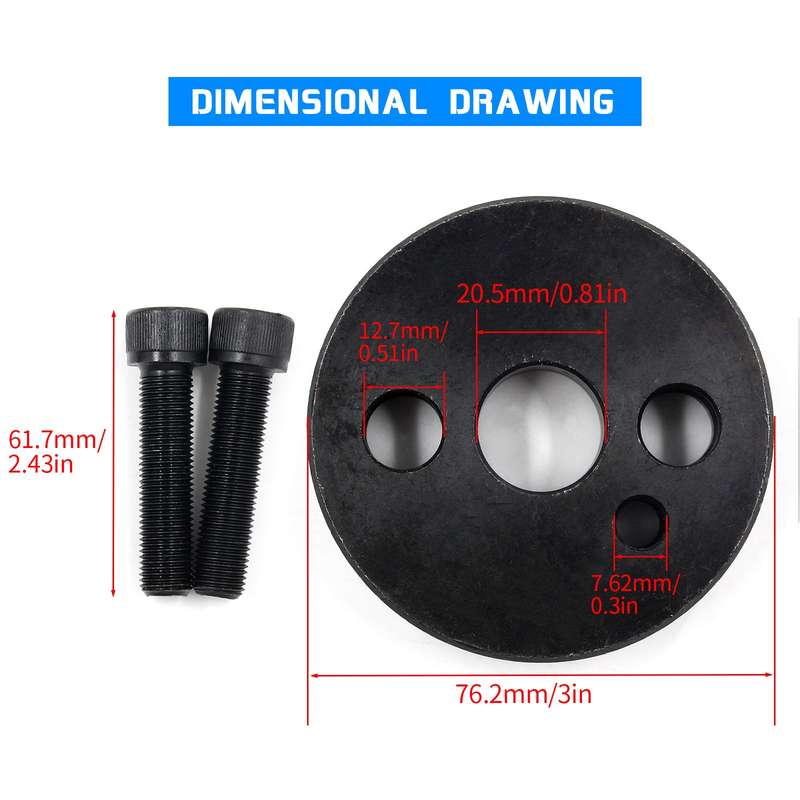 For Dodge Cummins 5046 Crankshaft Wear Sleeve + 1388 Front Cover Crankshaft Seal Installation Tool 1